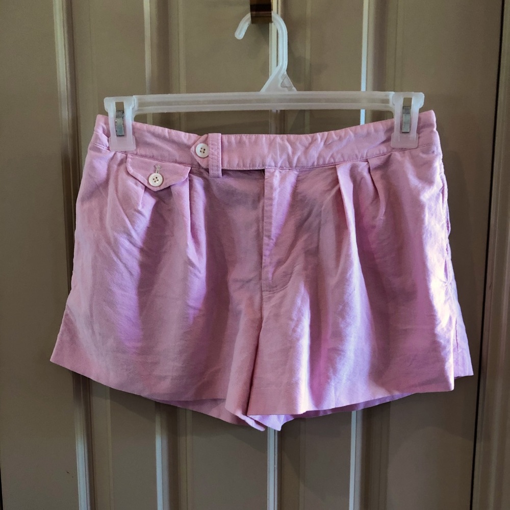 Rugby by Ralph Lauren Light Pink Pleated Shorts